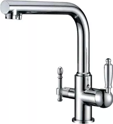 Смесители для кухни  Santehnika Room Смеситель для кухни ZorG Clean Water ZR 313 YF-33 с подключением к фильтру хром