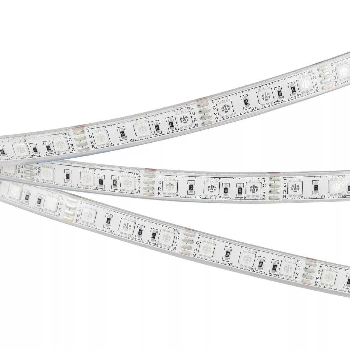 

Светодиодная влагозащищенная лента Arlight 4W/m 60Led/m 5060SMD разноцветный 5M RTW-PU-B60-12.5mm 12V RGB 029599(3)