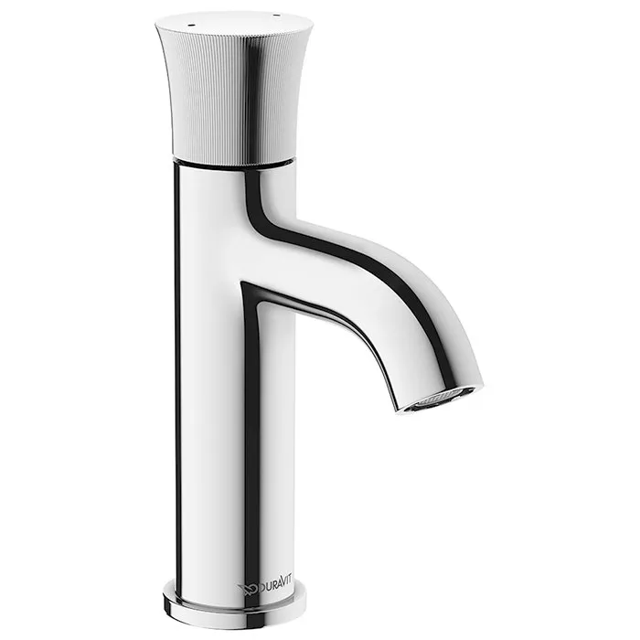 

DURAVIT (White Tulip) Однорычажный смеситель для умывальника 187 мм, хром