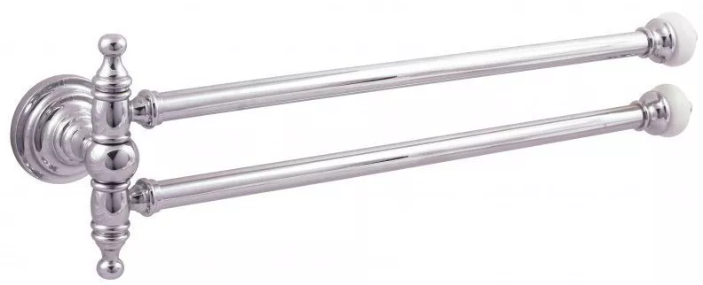 

Полотенцедержатель Aksy Bagno Fantasia Chrome (8442 С), Хром;белый