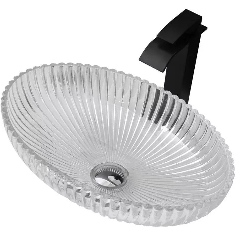 

Накладная раковина Abber Glas 51 AK2304 прозрачная