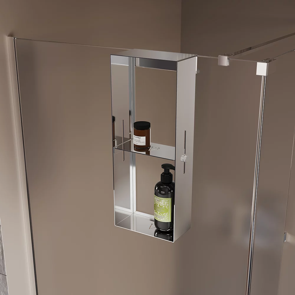 Полка Veconi Grange GN-S-C9 полированная сталь 9692₽