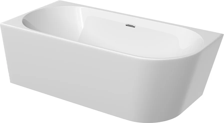 Акриловая ванна Ceramica Nova Veneto 170х80 левая белая
