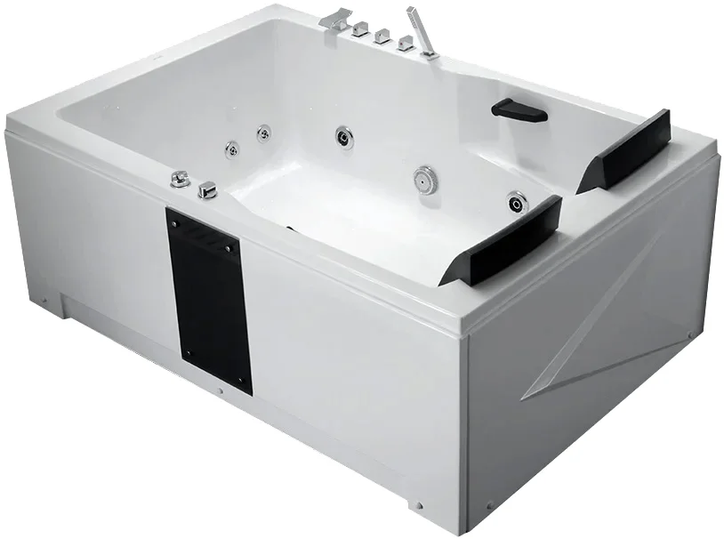 

Акриловая ванна Gemy 180x120 с гидромассажем (G9061 B L)
