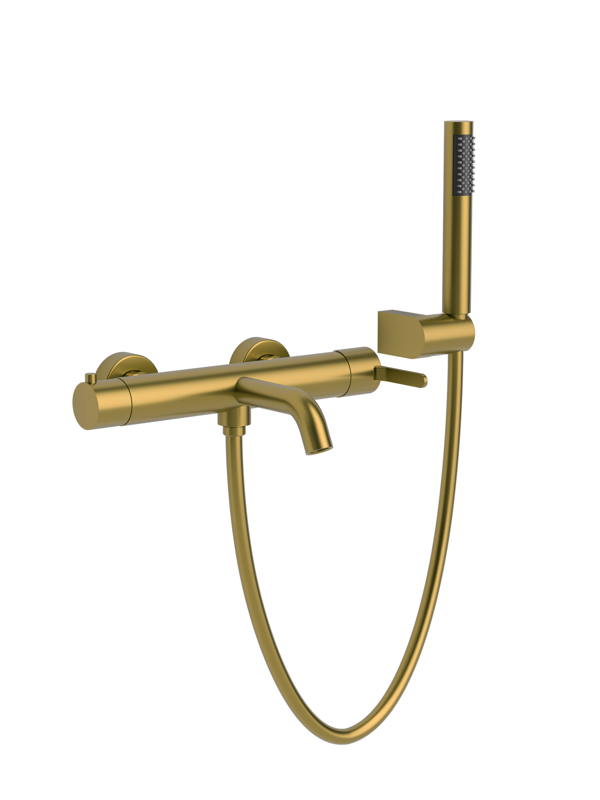 Смеситель для ванны с душем AltroBagno Unione 0226BG матовое золото