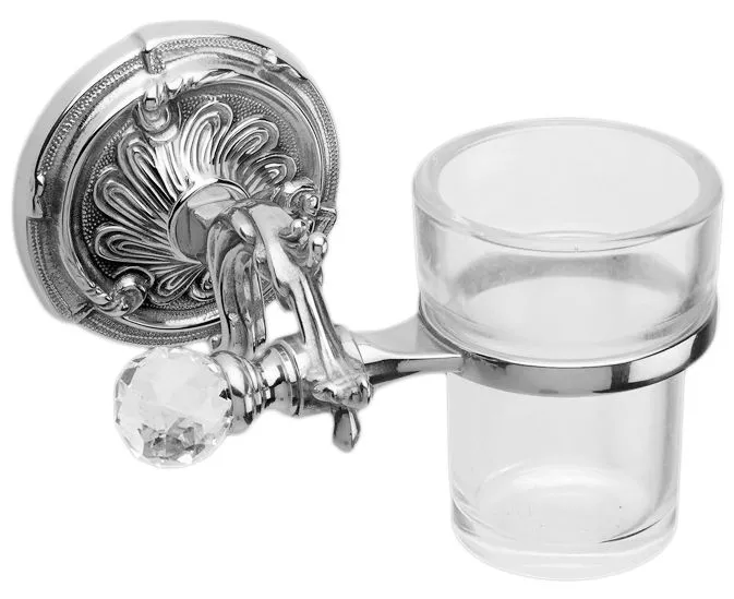 

Стакан для зубных щеток Art&Max Barocco Crystal AM-1787-Cr-C хром