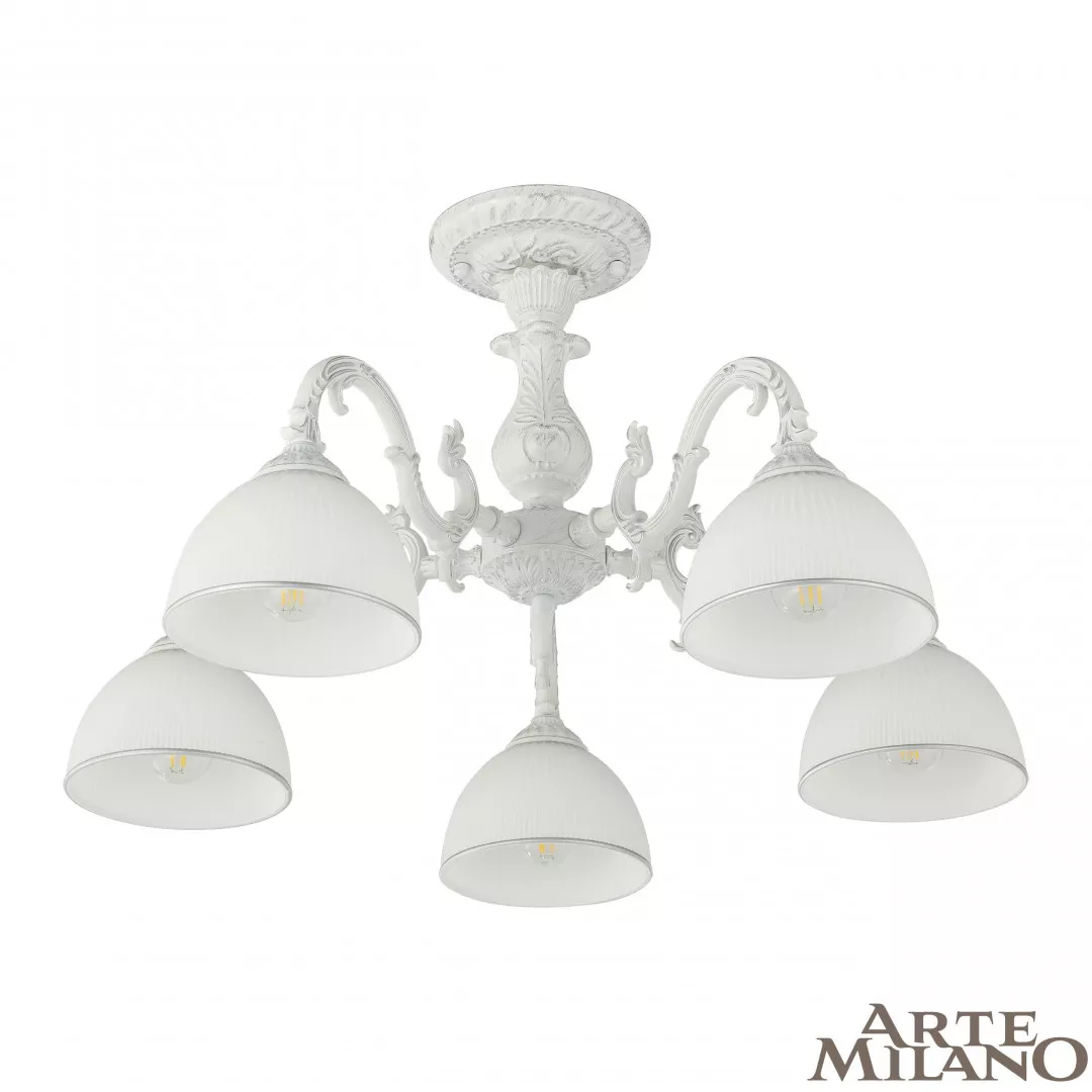 

Потолочная люстра Arte Milano 346410/5 WT+SL
