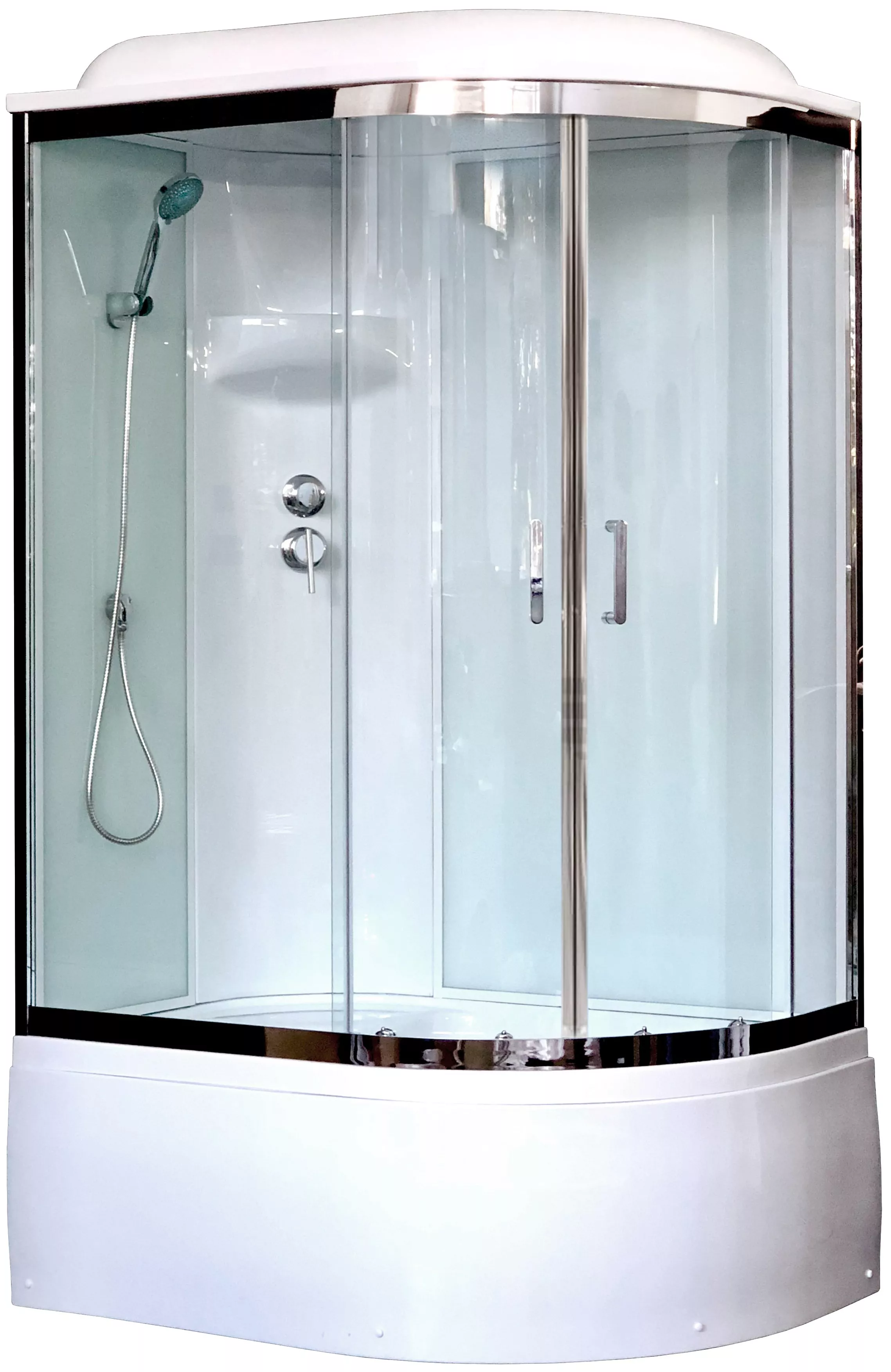 

Душевая кабина Royal Bath RB 8120ВК6-WT-CH L