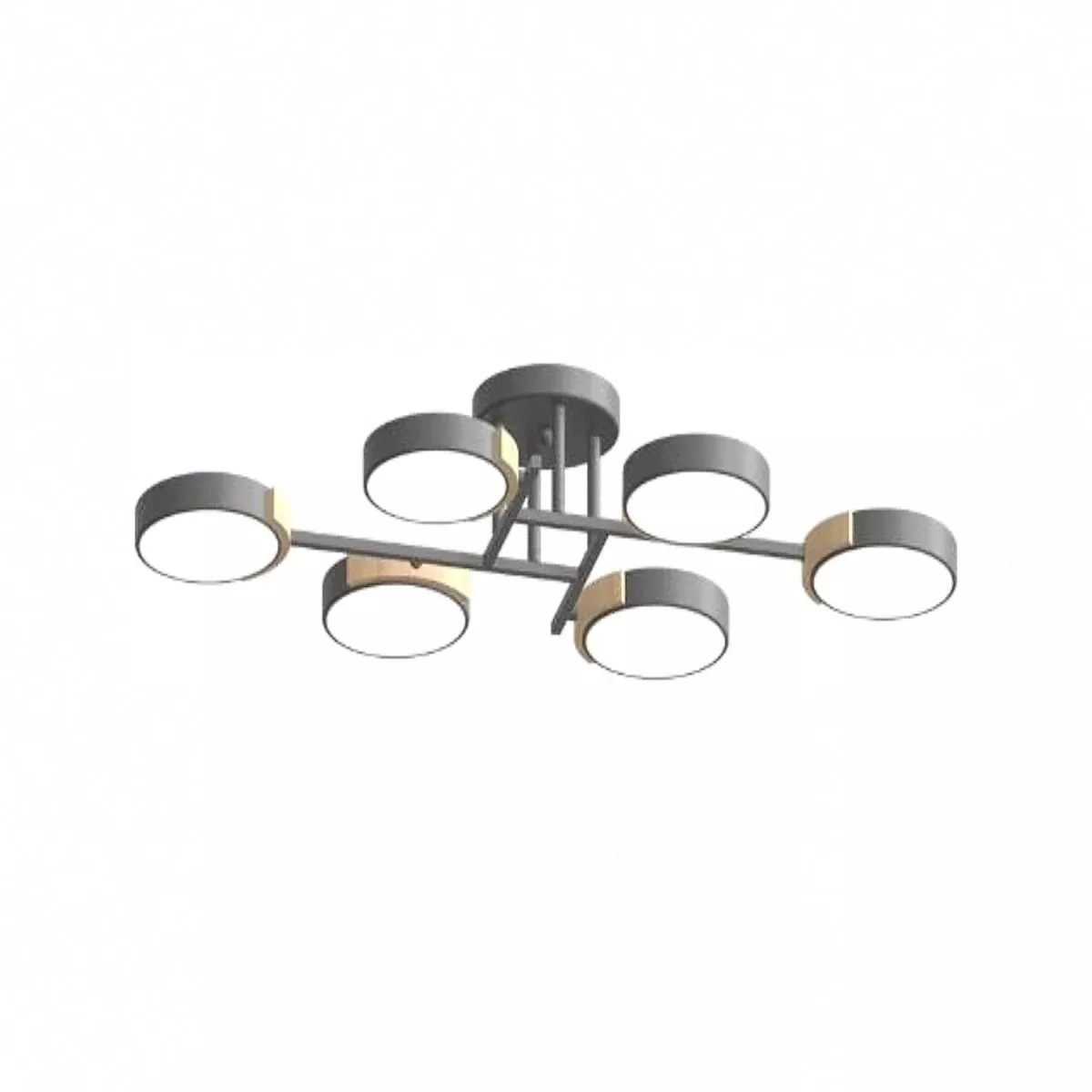 

Потолочная люстра LED4U L3211-830 GR