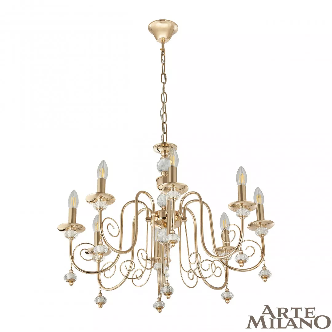 

Подвесная люстра Arte Milano 346109/8 FGD