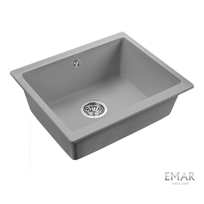 Мойка для кухни EMAR Quartz 1555.P (EMQ-1555.P Алмаз) алмаз
