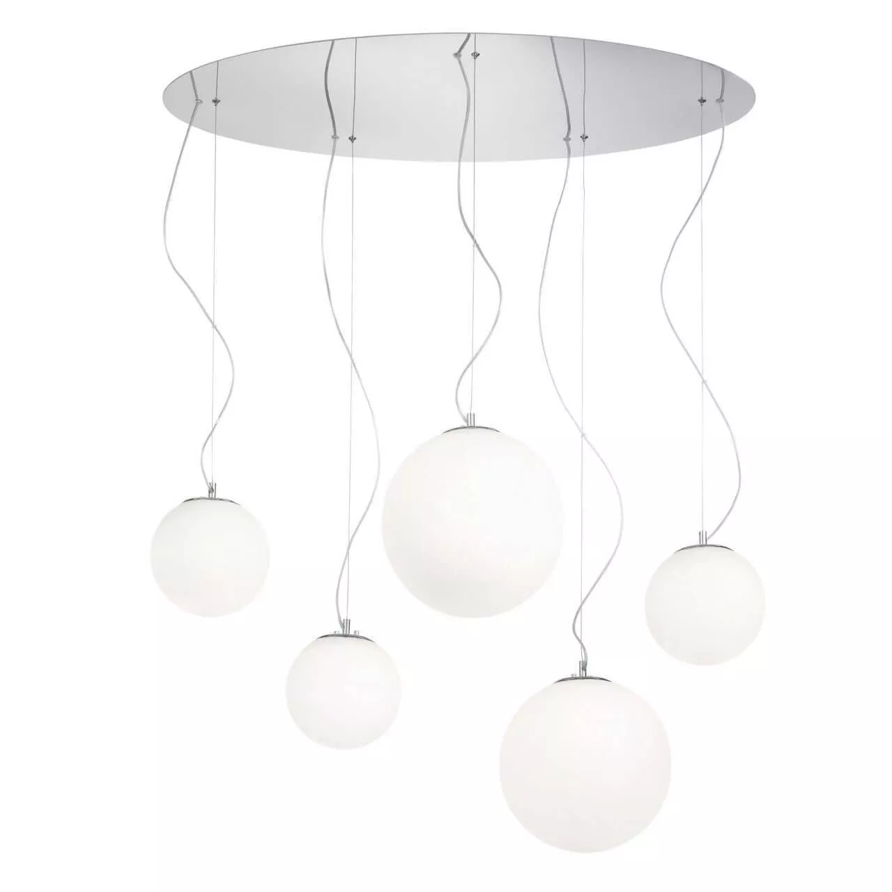 

Подвесная люстра Ideal Lux Mapa Sp5 Bianco 043562