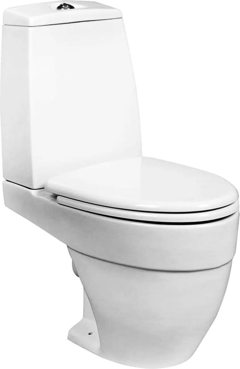 

Унитаз-компакт AM.PM Bliss L C538607SC с микролифтом, Белый