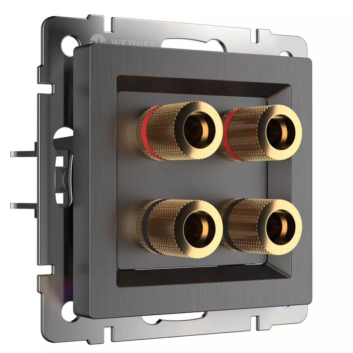 

Акустическая розетка Werkel (графит рифленый) W1185004 4690389158698