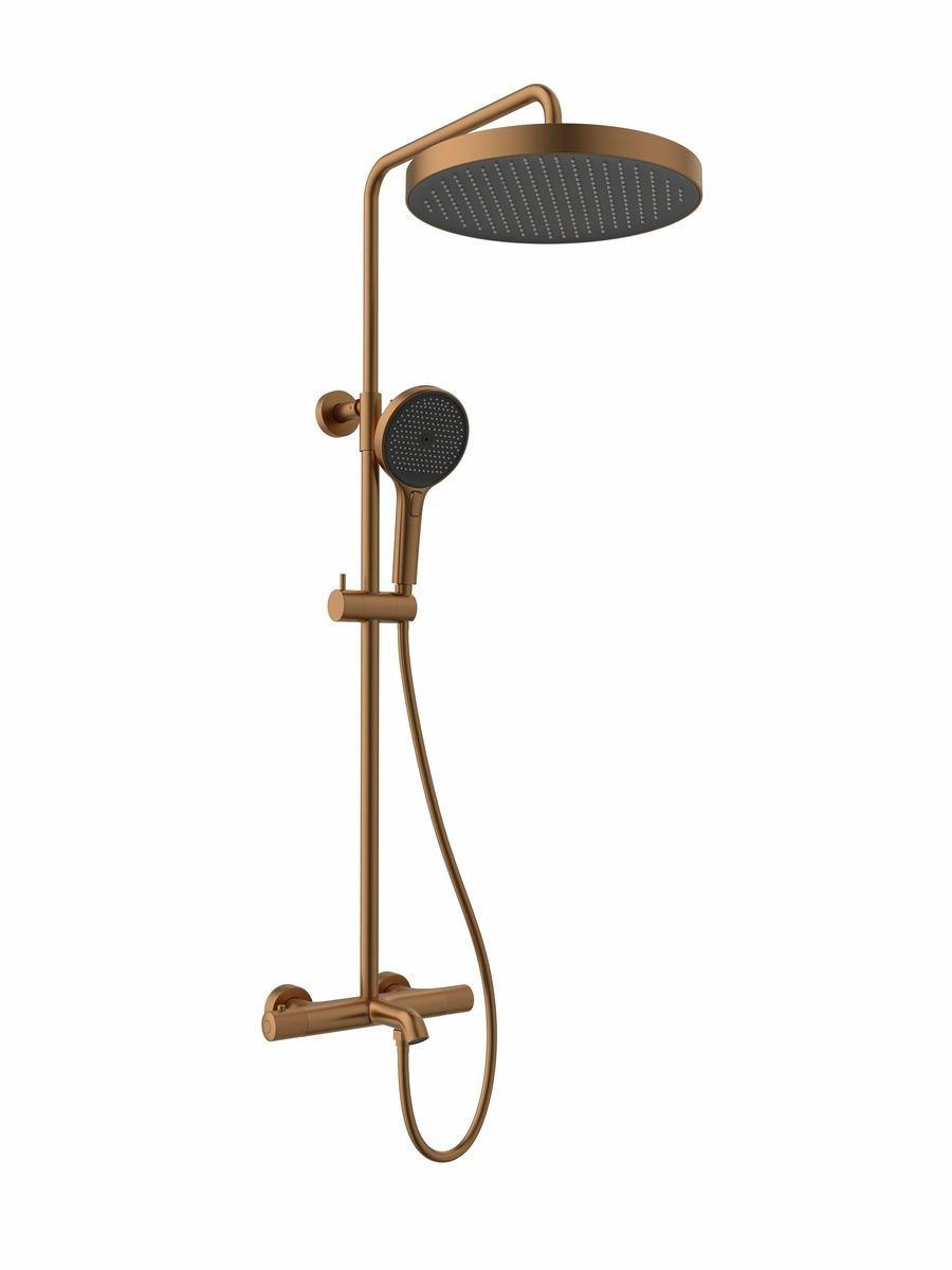 

Душевая стойка AltroBagno Bilancia AltroBagnoBilancia030429BG матовое золото