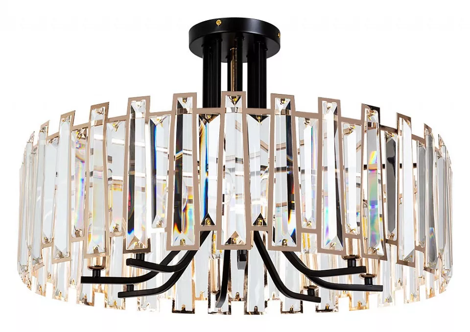 

Потолочная люстра Arte Lamp Amber A1028PL-8BK