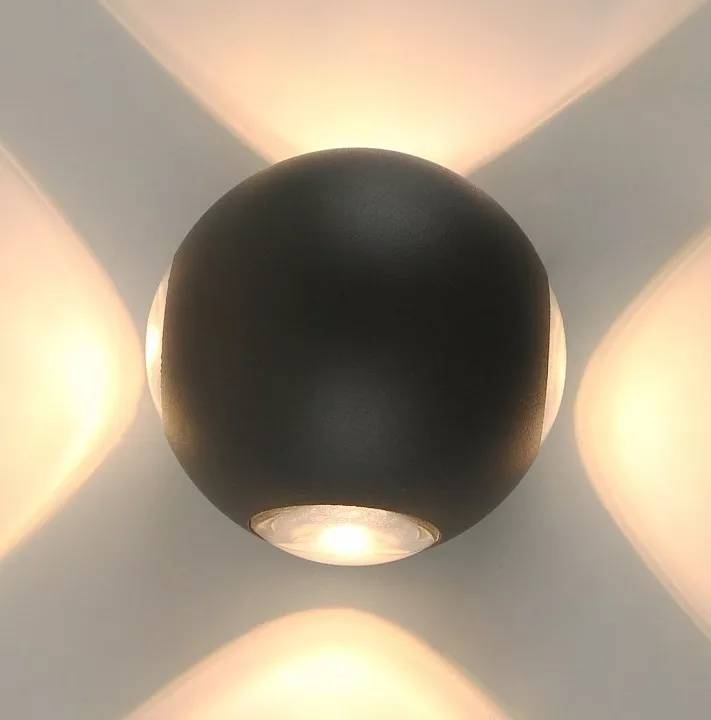 

Уличный настенный светодиодный светильник Arte Lamp CONRAD A1544AL-4GY