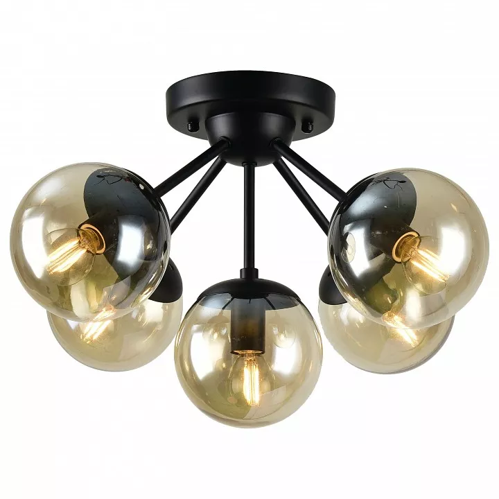 

Потолочная люстра Arte Lamp BOLLA A1664PL-5BK