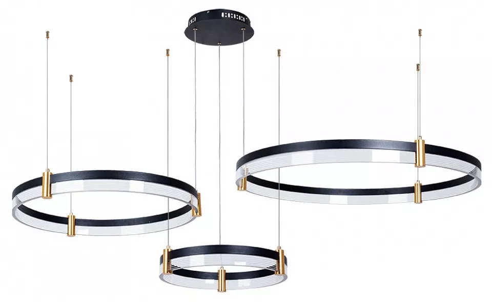 

Подвесной светильник Arte Lamp Mercury A2185SP-3BK
