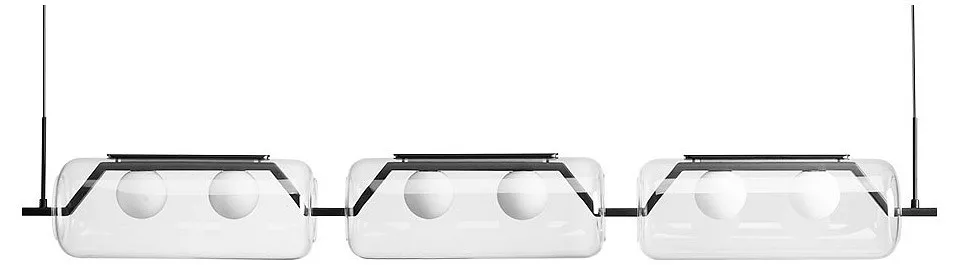 

Подвесной светильник Arte Lamp Geneva A2341SP-6BK