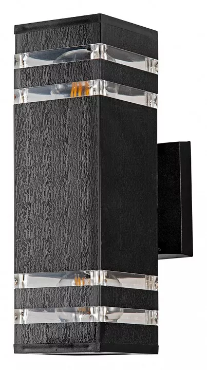 

Уличный настенный светильник Arte Lamp Hadar A4421AL-2BK