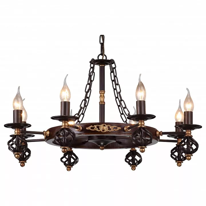 

Подвесная люстра Arte Lamp Cartwheel A4550LM-8CK