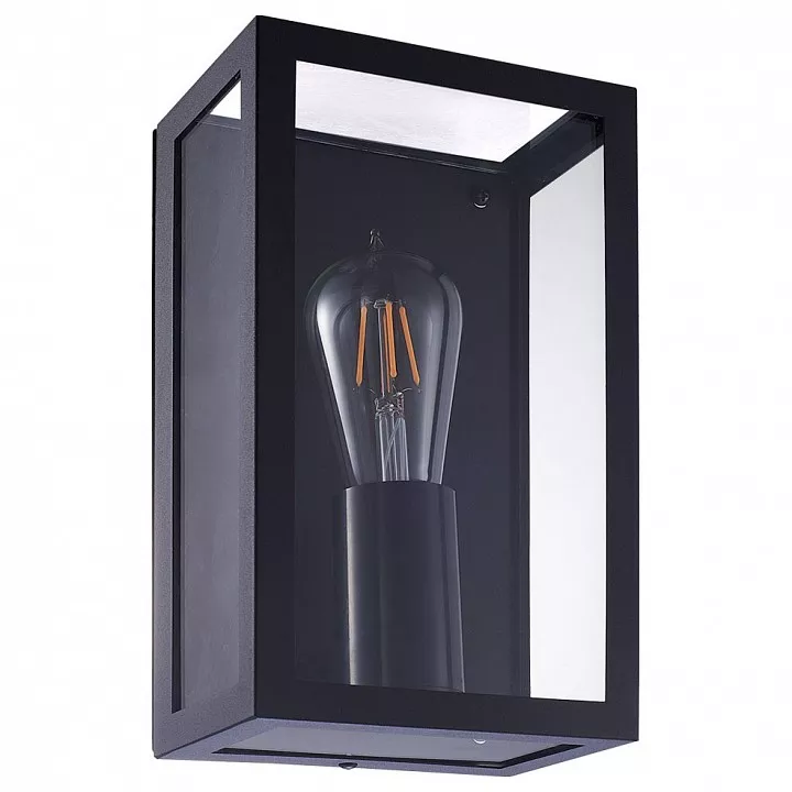 

Уличный настенный светильник Arte Lamp Belfast A4569AL-1BK