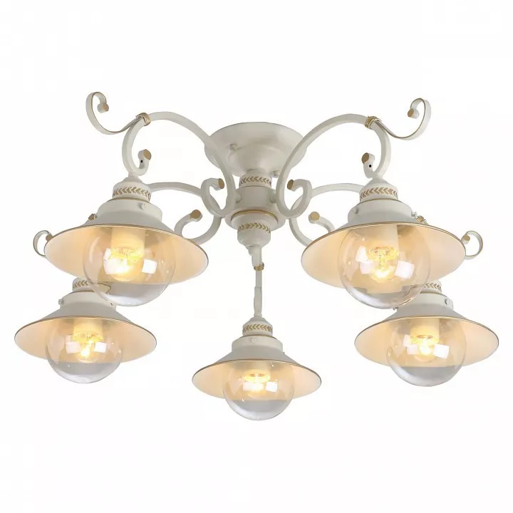 

Потолочная люстра Arte Lamp 7 A4577PL-5WG