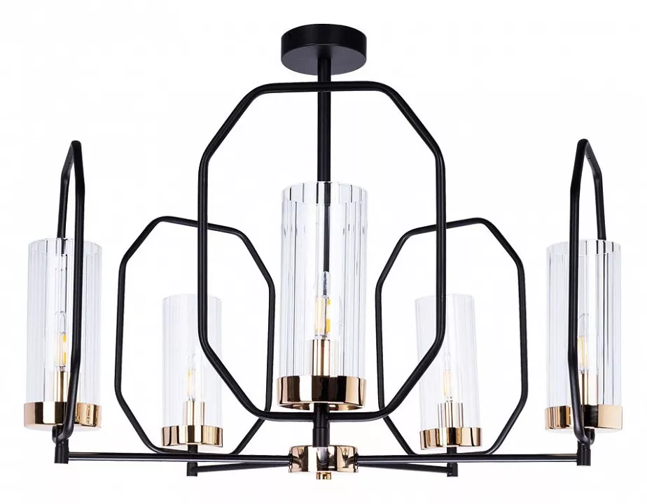 

Подвесная люстра Arte Lamp Celaeno A7004PL-5BK