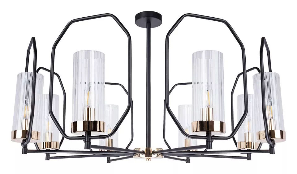 

Подвесная люстра Arte Lamp Celaeno A7004PL-8BK