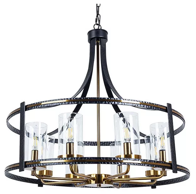 

Подвесная люстра Arte Lamp Avior A7011SP-8BK