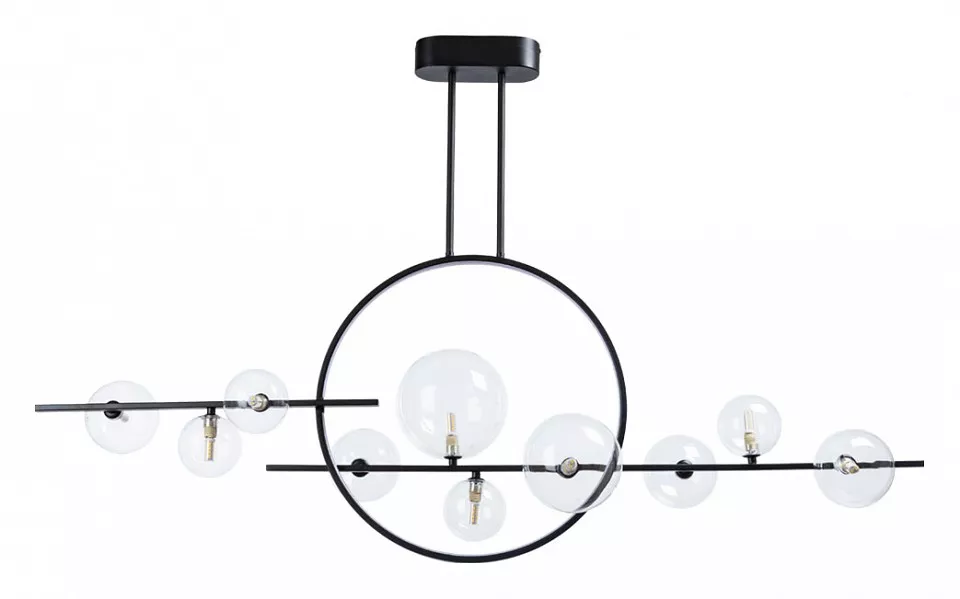 

Подвесная светодиодная люстра Arte Lamp Saturn A7790SP-75BK