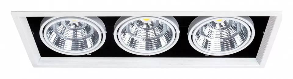 Карданные светильники Встраиваемый светодиодный светильник Arte Lamp Merga A8450PL-3WH
