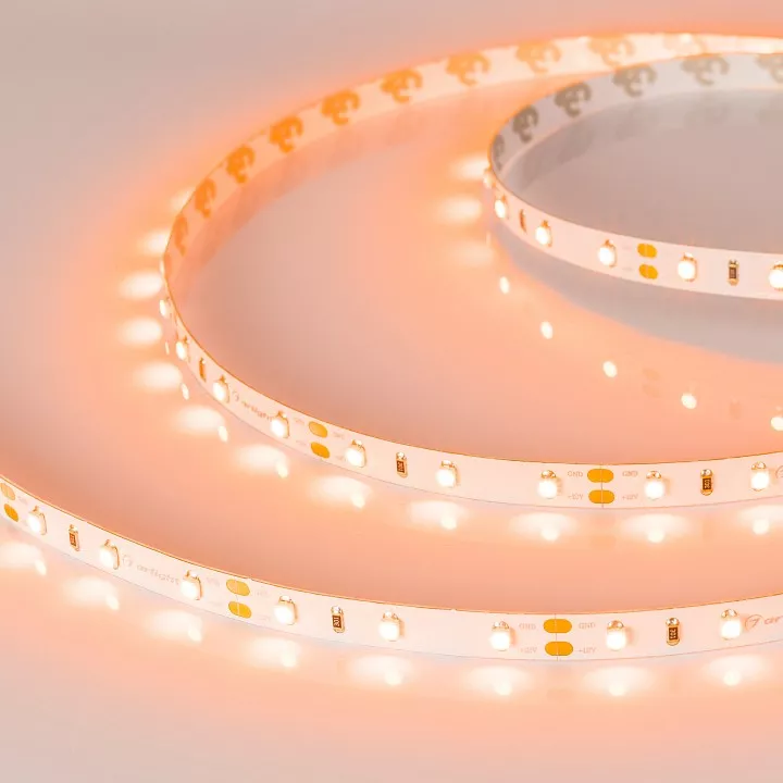 

Светодиодная лента Arlight 4,8W/m 60LED/m 2835SMD оранжевый 5M 013568(2)