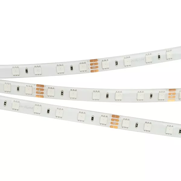 

Светодиодная влагозащищенная лента Arlight 14,4W/m 60LED/m 5060SMD разноцветный 5M 014794(2)