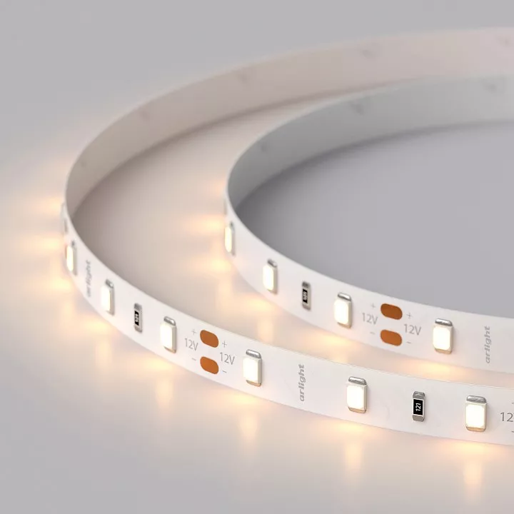 

Светодиодная лента Arlight 7,2W/m 60LED/m 2835SMD теплый белый 5M 018108(2)