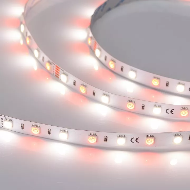 

Светодиодная лента Arlight 14,4W/m 60LED/m 5060SMD разноцветный/дневной белый 5M 018326(2)