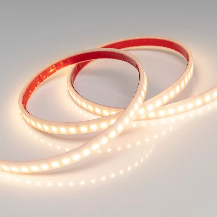 

Светодиодная влагозащищенная лента Arlight 9,6W/m 120LED/m 2835SMD теплый белый 5M RTW-PW-A120-10mm 24V Warm2700 018997(2)