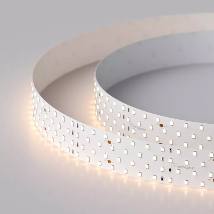 

Светодиодная лента Arlight 30W/m 280LED/m 2835SMD теплый белый 2,5M 020391(2)