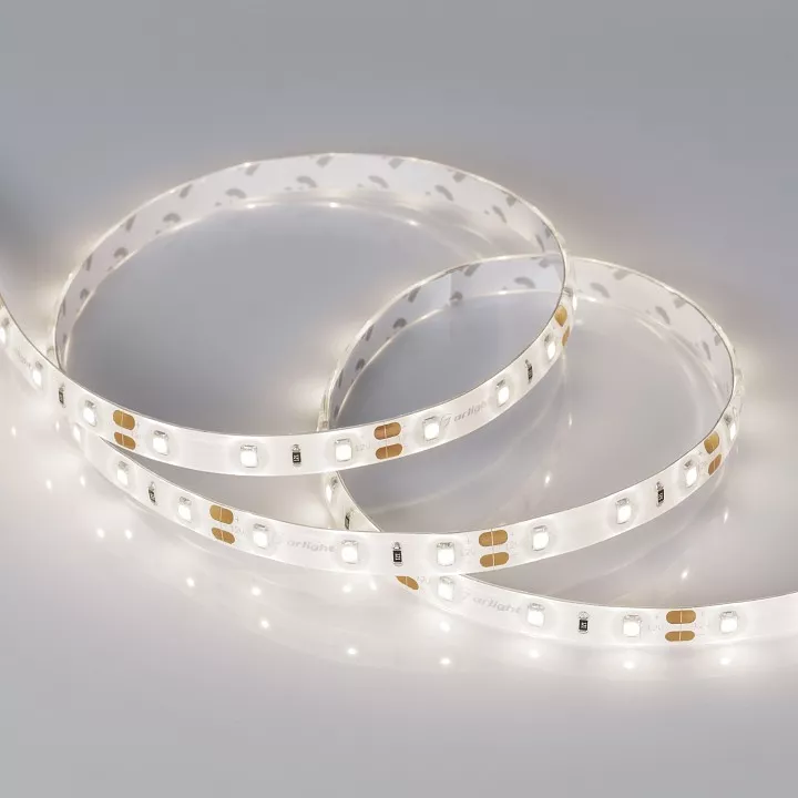 

Светодиодная влагозащищенная лента Arlight 7,2W/m 60LED/m 2835SMD дневной белый 5M 020518(2)