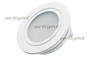 Мебельный светодиодный светильник Arlight LTM-R60WH-Frost 3W Warm White 110deg 020762 - фото 1