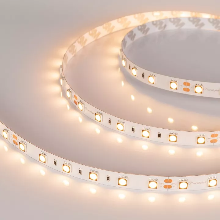 

Светодиодная лента Arlight 14,4W/m 60LED/m 5060SMD теплый белый 5M 021421(2)