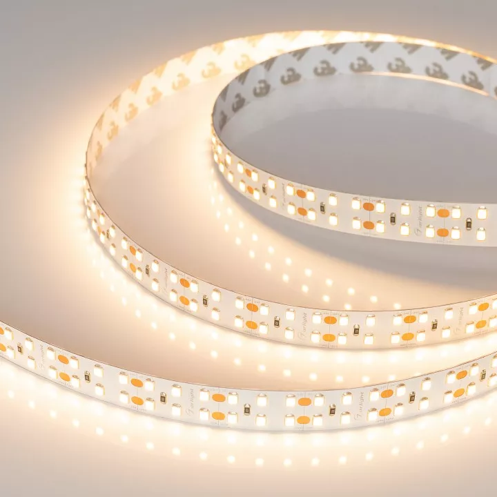 

Светодиодная лента Arlight 19,2W/m 240LED/m 2835SMD теплый белый 5M 021450(2)