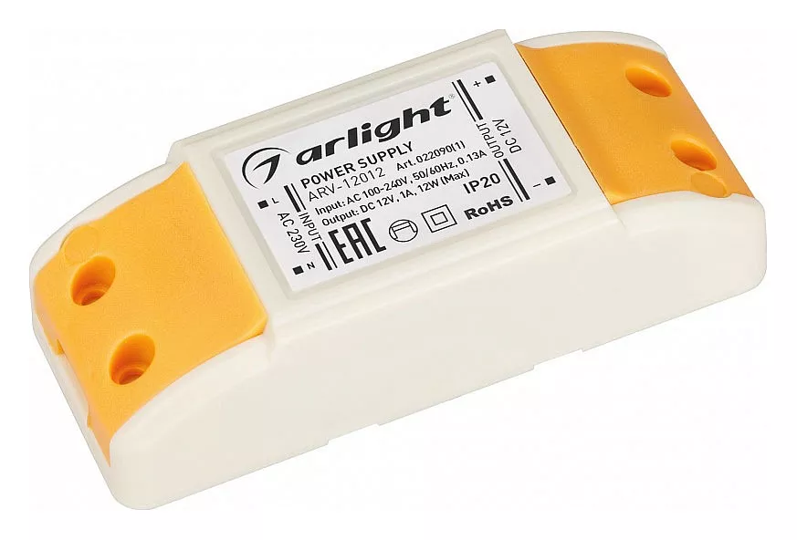 

Блок питания Arlight ARV-12012 12V 12W IP20 1A 022090(1)