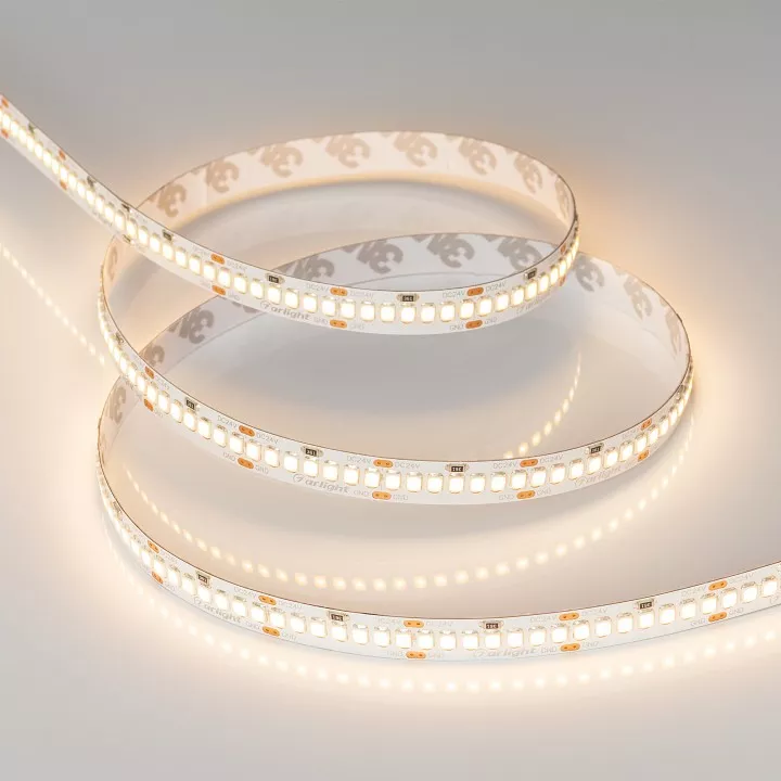 

Светодиодная лента Arlight 11W/m 252LED/m 2835SMD теплый белый 5M 022653(2)