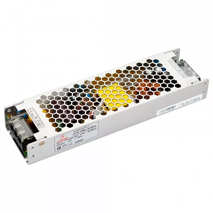 

Блок питания Arlight HTS-150L-Slim 5V 150W IP20 30A 023287