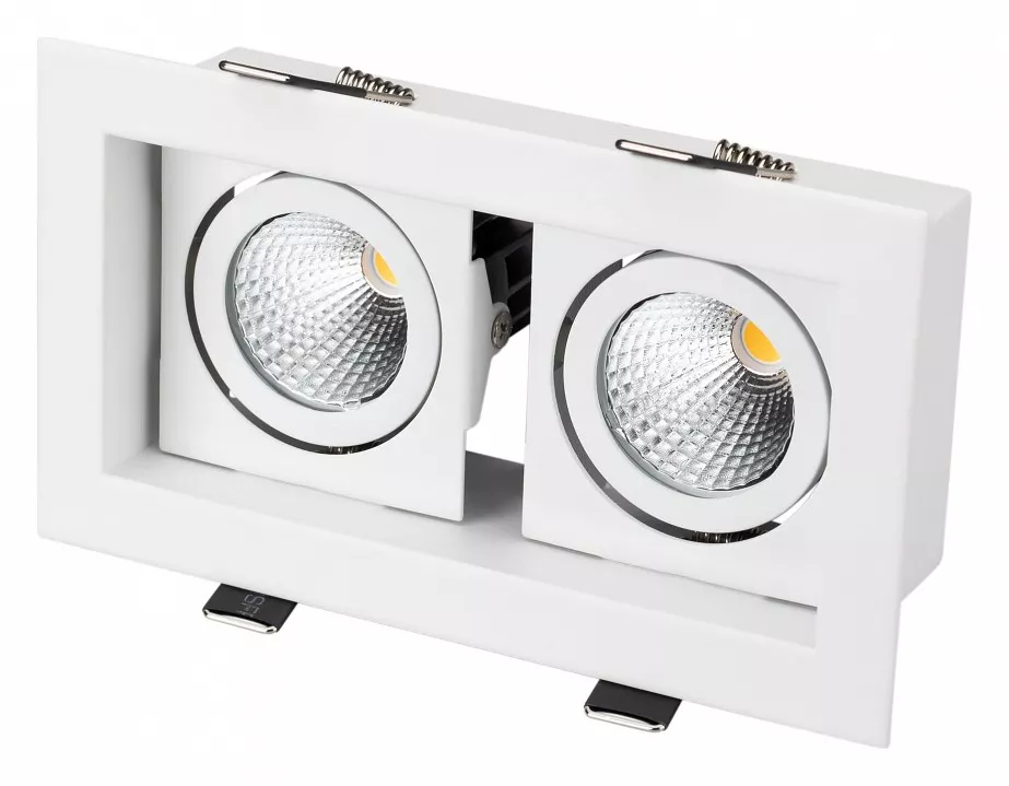 

Встраиваемый светодиодный светильник Arlight CL-Kardan-S180x102-2x9W Warm 024127