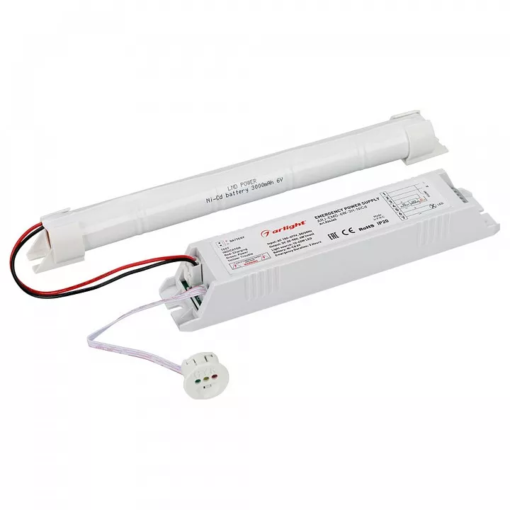 

Блок аварийного питания Arlight ARJ-EMG-6W-3H-NiCd 024365