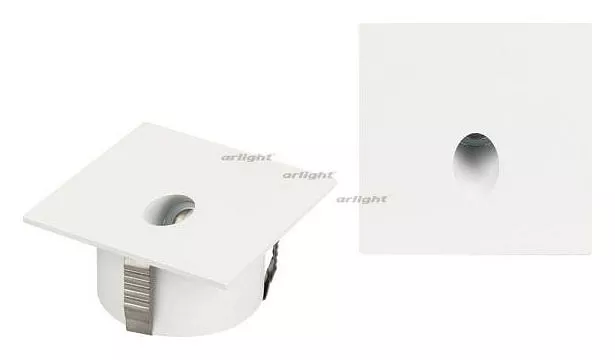  Встраиваемый светодиодный светильник Arlight LT-Gap-S70x70-3W Warm3000 025738
