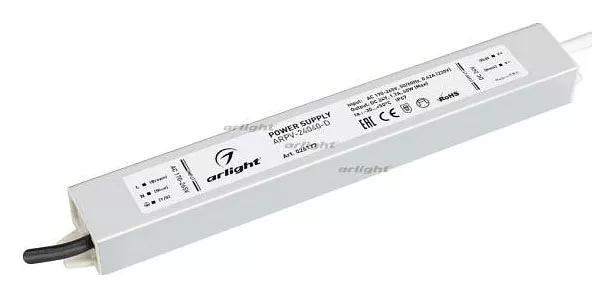 

Блок питания Arlight ARPV-24040-D 24V 40W IP67 1,7A 026177